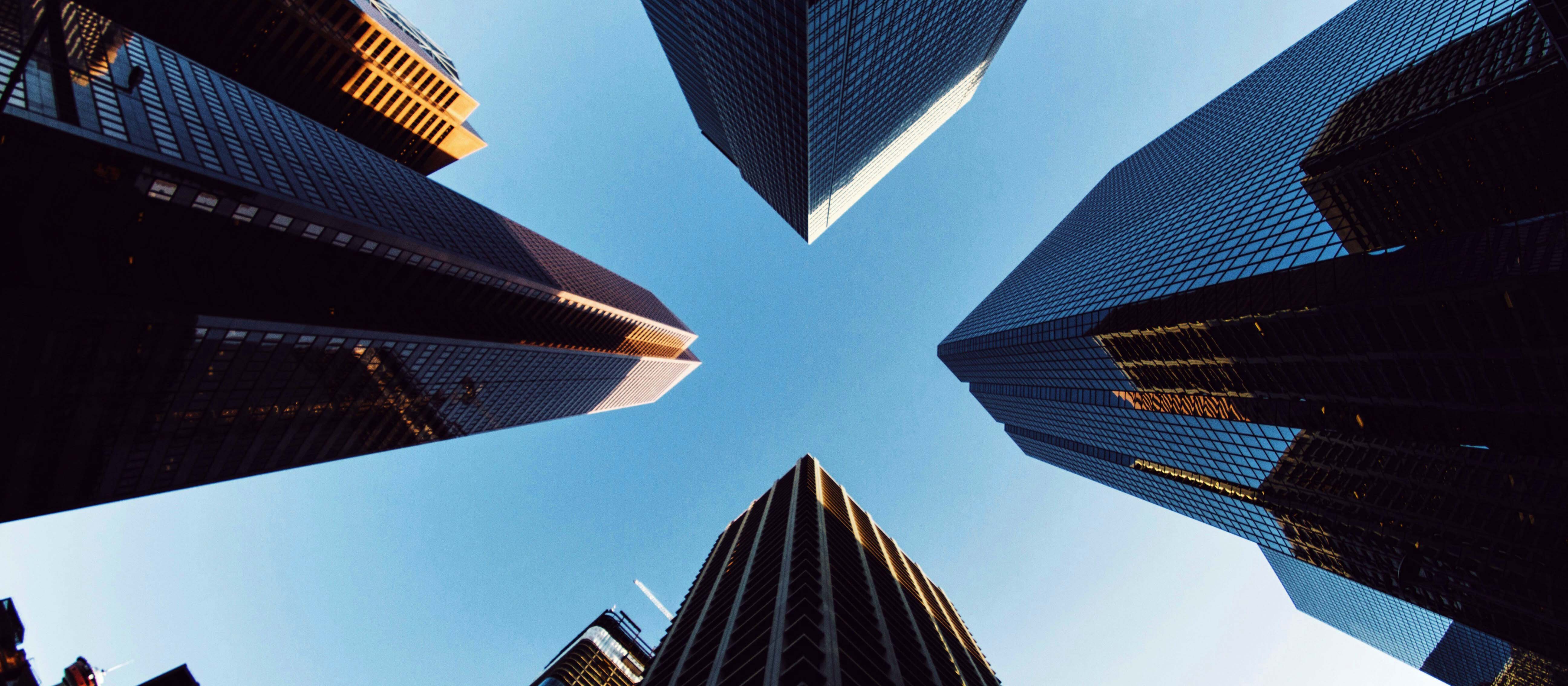 Aerial view of solar farm rows
